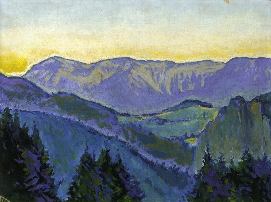 Semmering Landscape by Koloman Moser