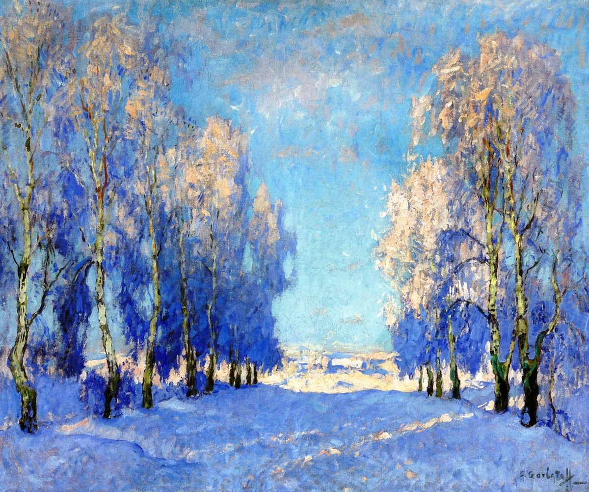 A Winter's Day by Konstantin Gorbatov