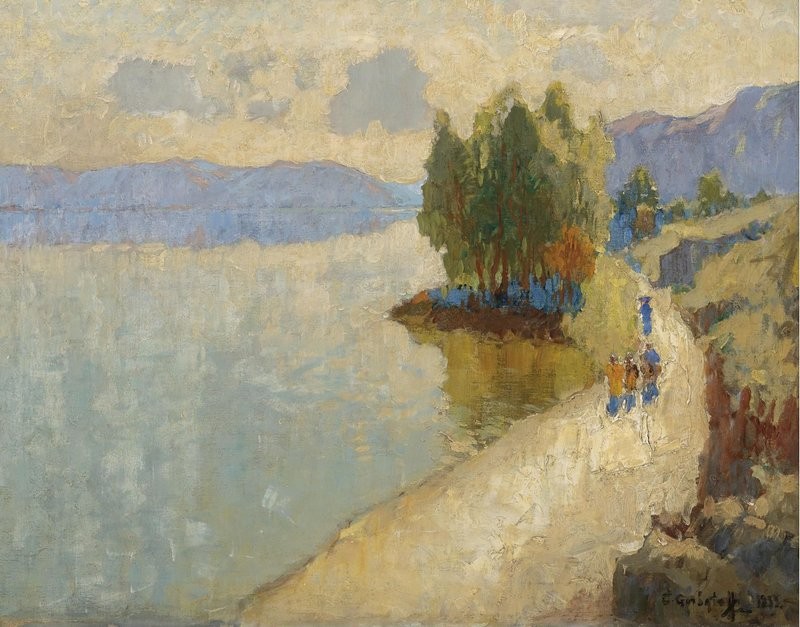 By the Lake by Konstantin Gorbatov