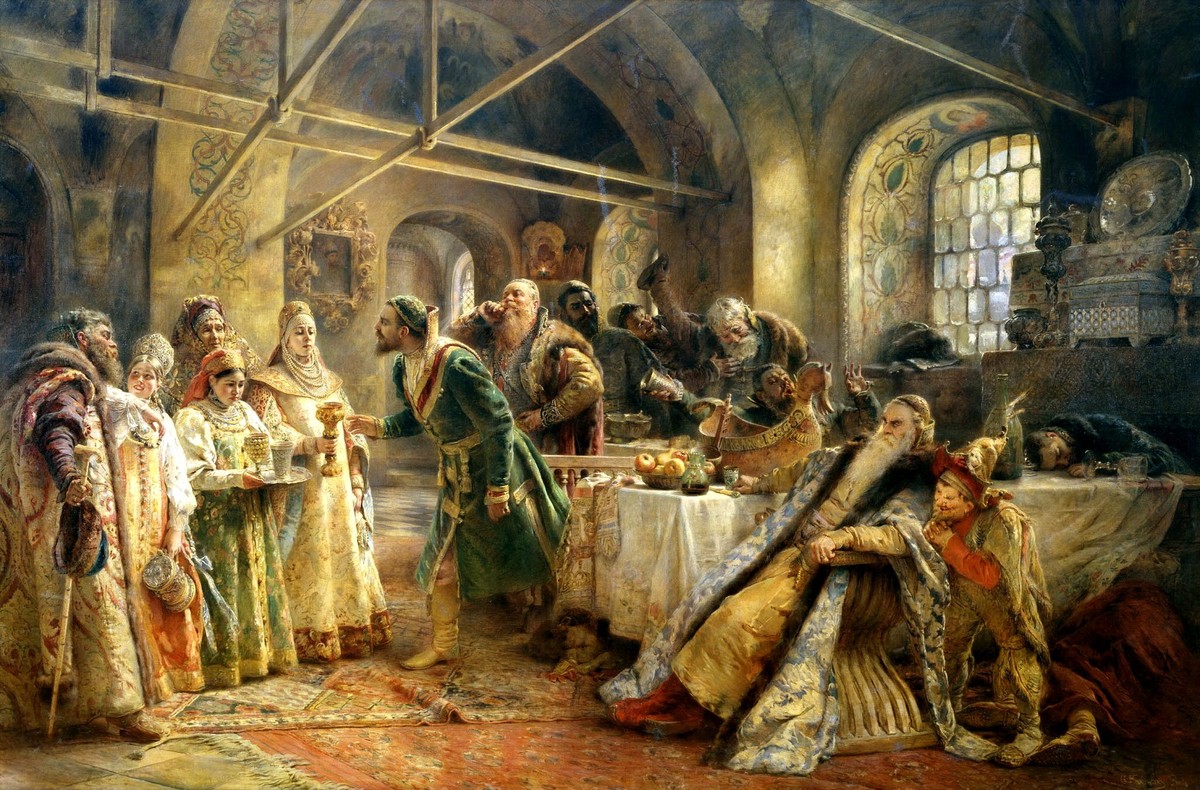 Kissing Ceremony by Konstantin Makovsky