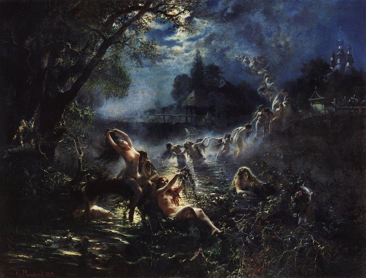 Mermaids by Konstantin Makovsky