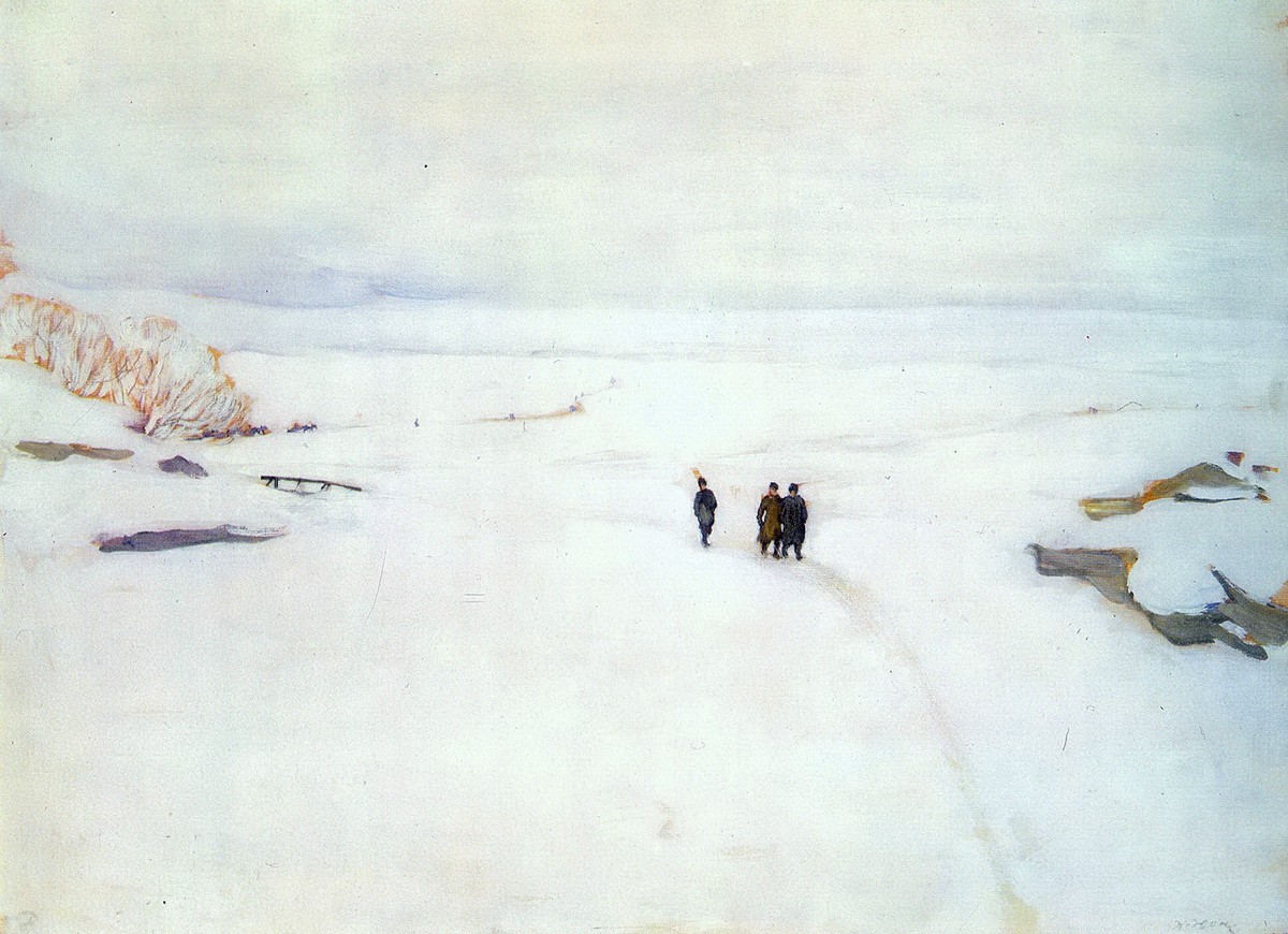 The Winter. Rostov The Great by Konstantin Yuon
