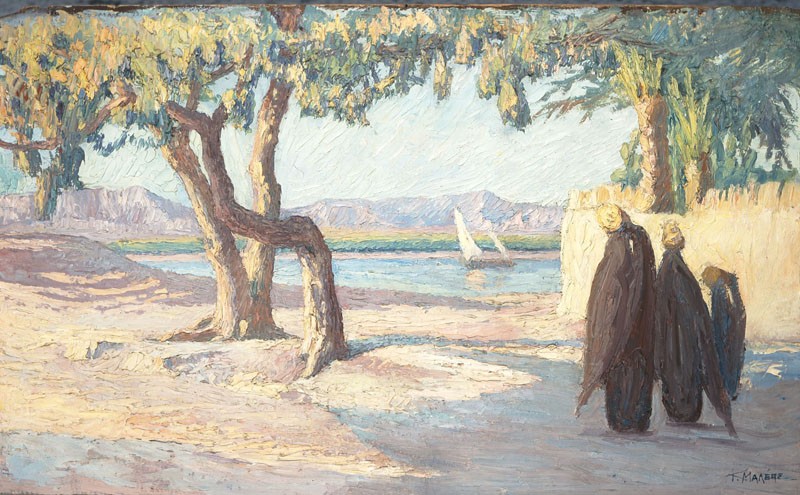Nile Landscape by Konstantinos Maleas