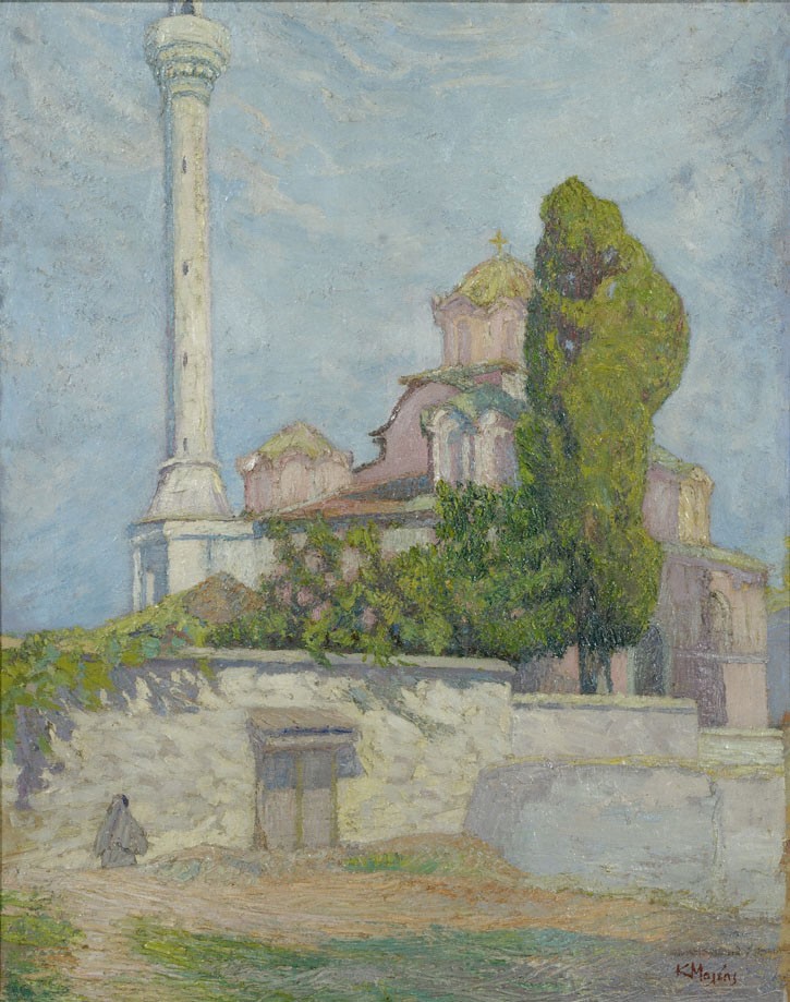 The Church of Ayia Aikaterini, Thessaloniki by Konstantinos Maleas