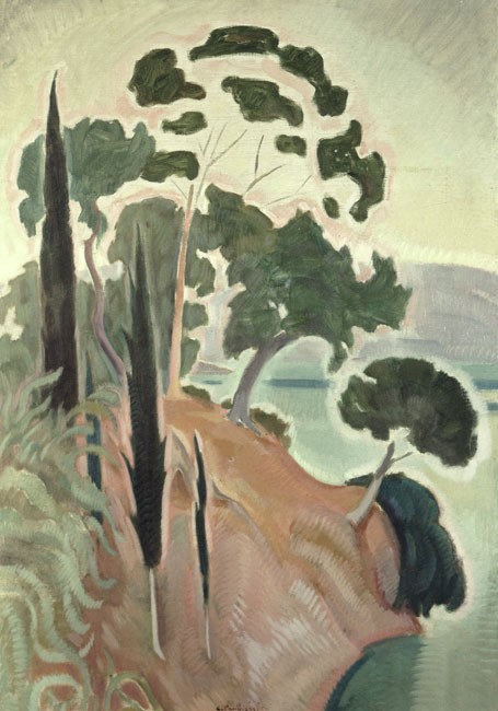 Corfu Landscape by Konstantinos Parthenis