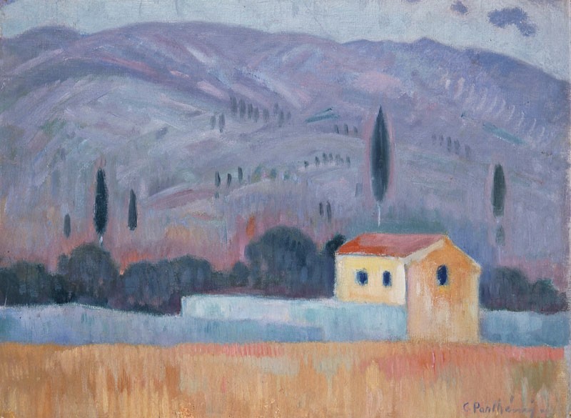 Landscape by Konstantinos Parthenis