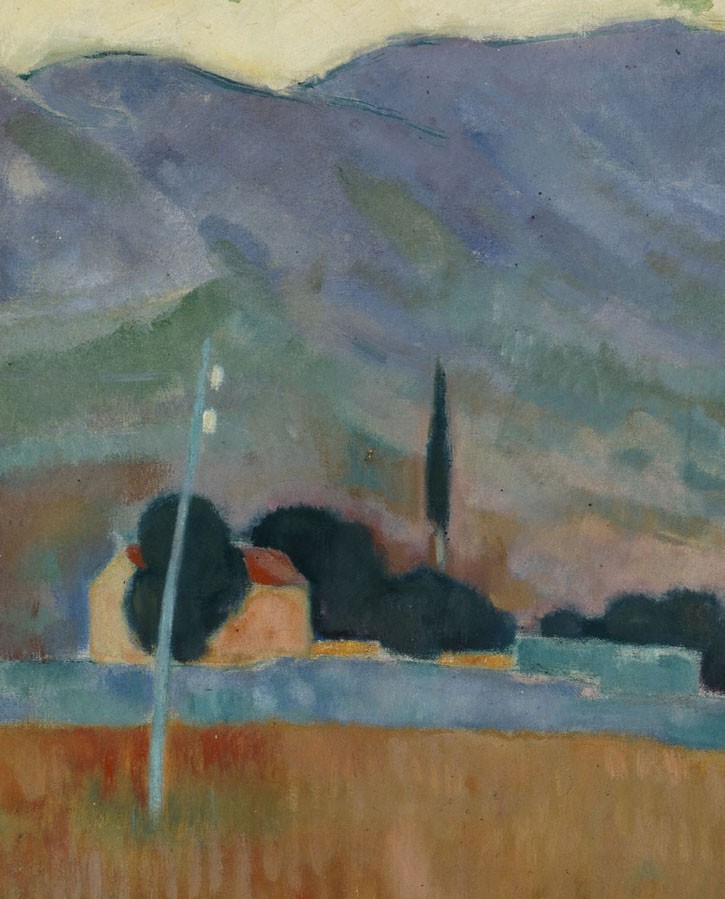 Landscape by Konstantinos Parthenis