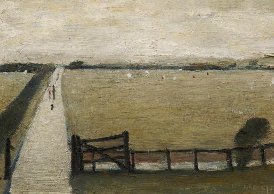 Swinton Mos by L. S. Lowry
