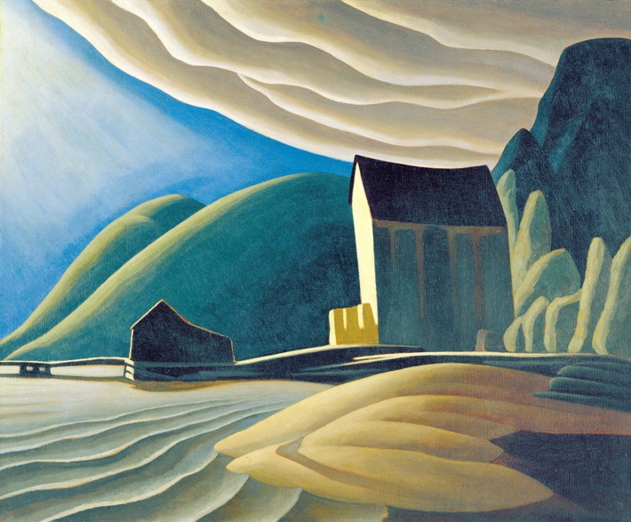 Ice House, Coldwell, Lake Superior by Lawren Harris