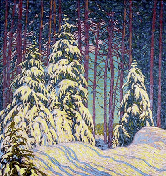 Winter Sunrise by Lawren Harris