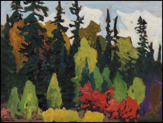 Woods, Algoma by Lawren Harris