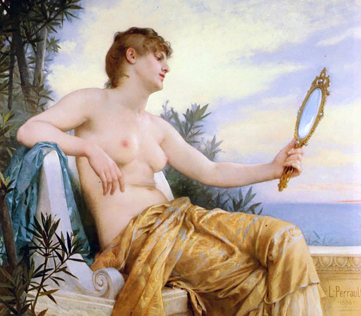 The Mirror (Narcissa) by Léon Bazile Perrault
