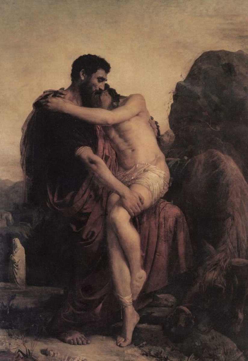 The good samaritan by Leon Bonnat