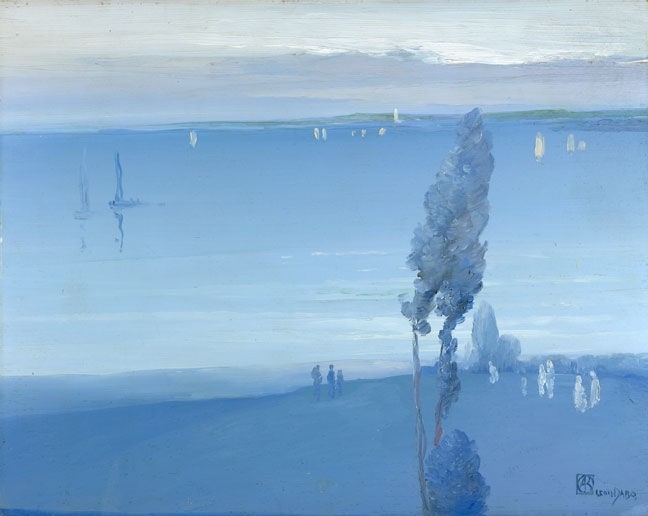 Hudson River by Leon Dabo