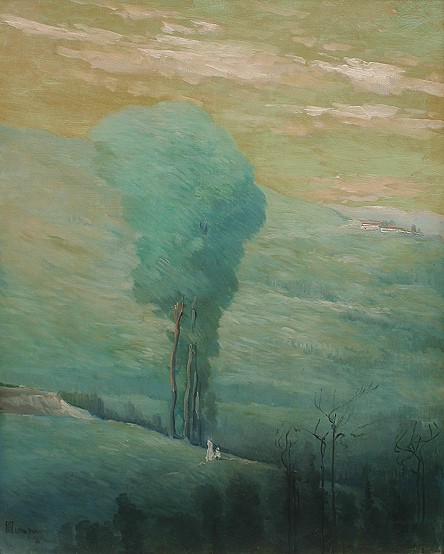 On the Hillside by Leon Dabo