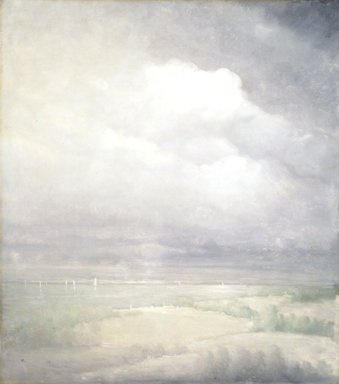 Silver Light Hudson River by Leon Dabo