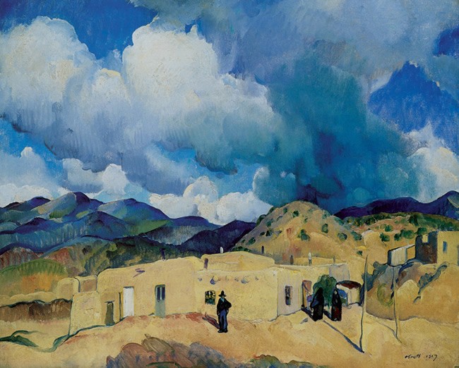 Santa Fe Hills by Leon Kroll