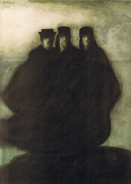 Les trois figures by Leon Spilliaert