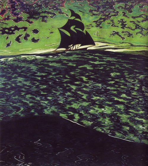 Sailing Vessel at Sea by Leon Spilliaert