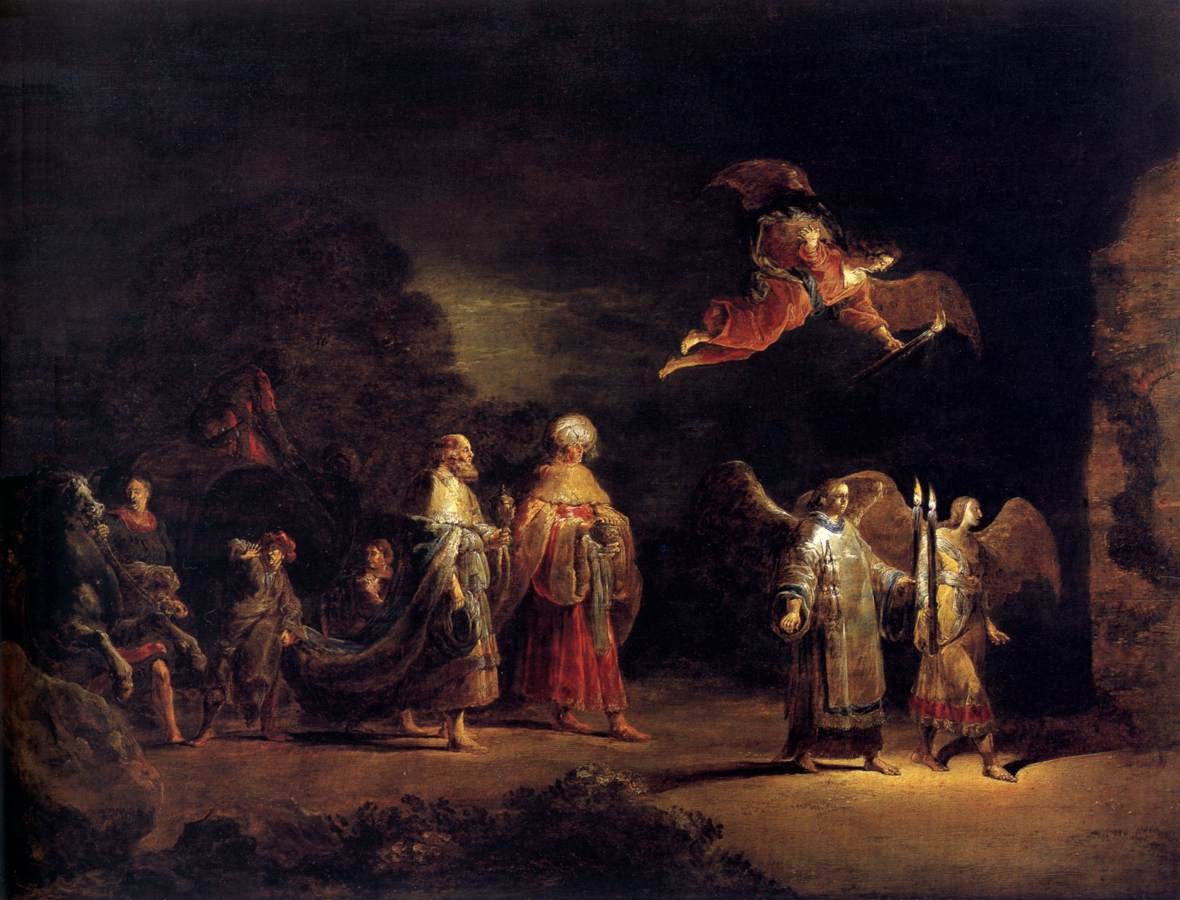 Journey of the Three Magi to Bethlehem by Leonaert Bramer