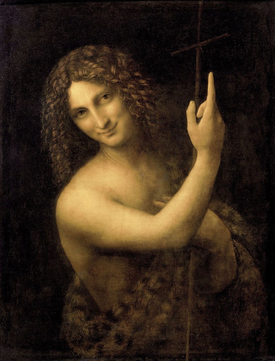 St. John the Baptist by Leonardo da Vinci