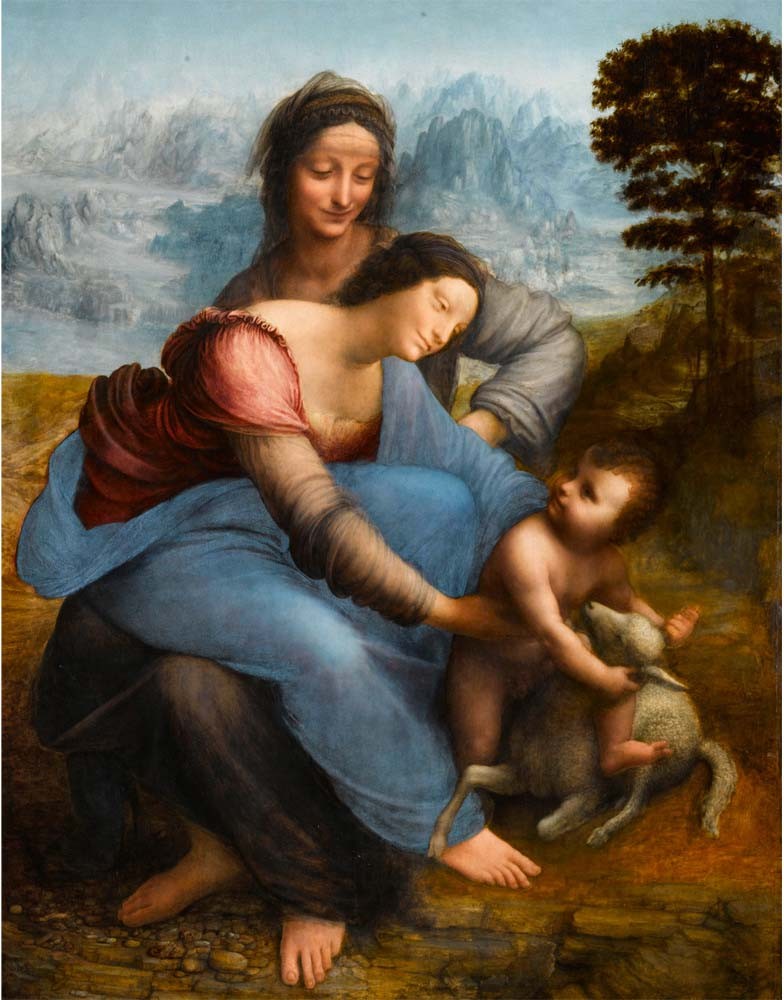 The Virgin and Child with St. Anne by Leonardo da Vinci