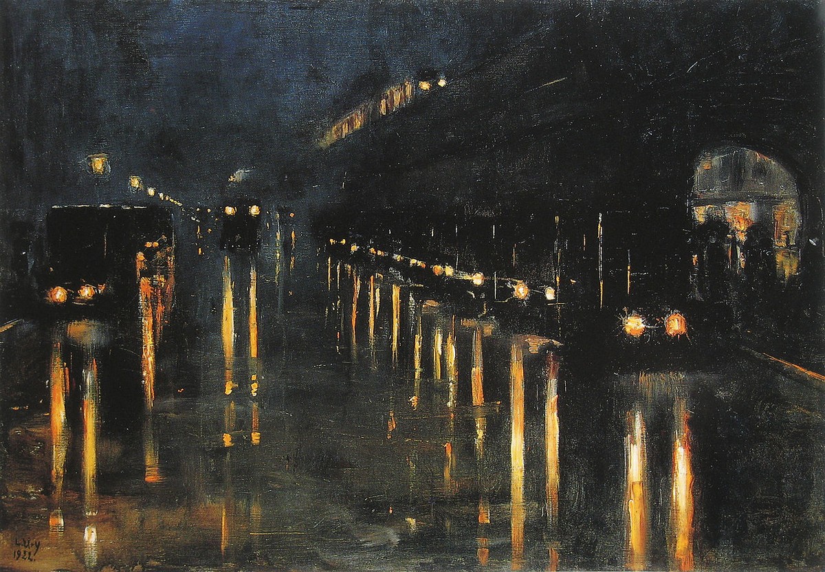 Hochbahnhof Bülowstraße by Lesser Ury