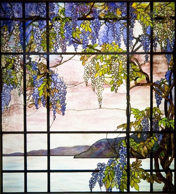 View of Oyster Bay by Louis Comfort Tiffany