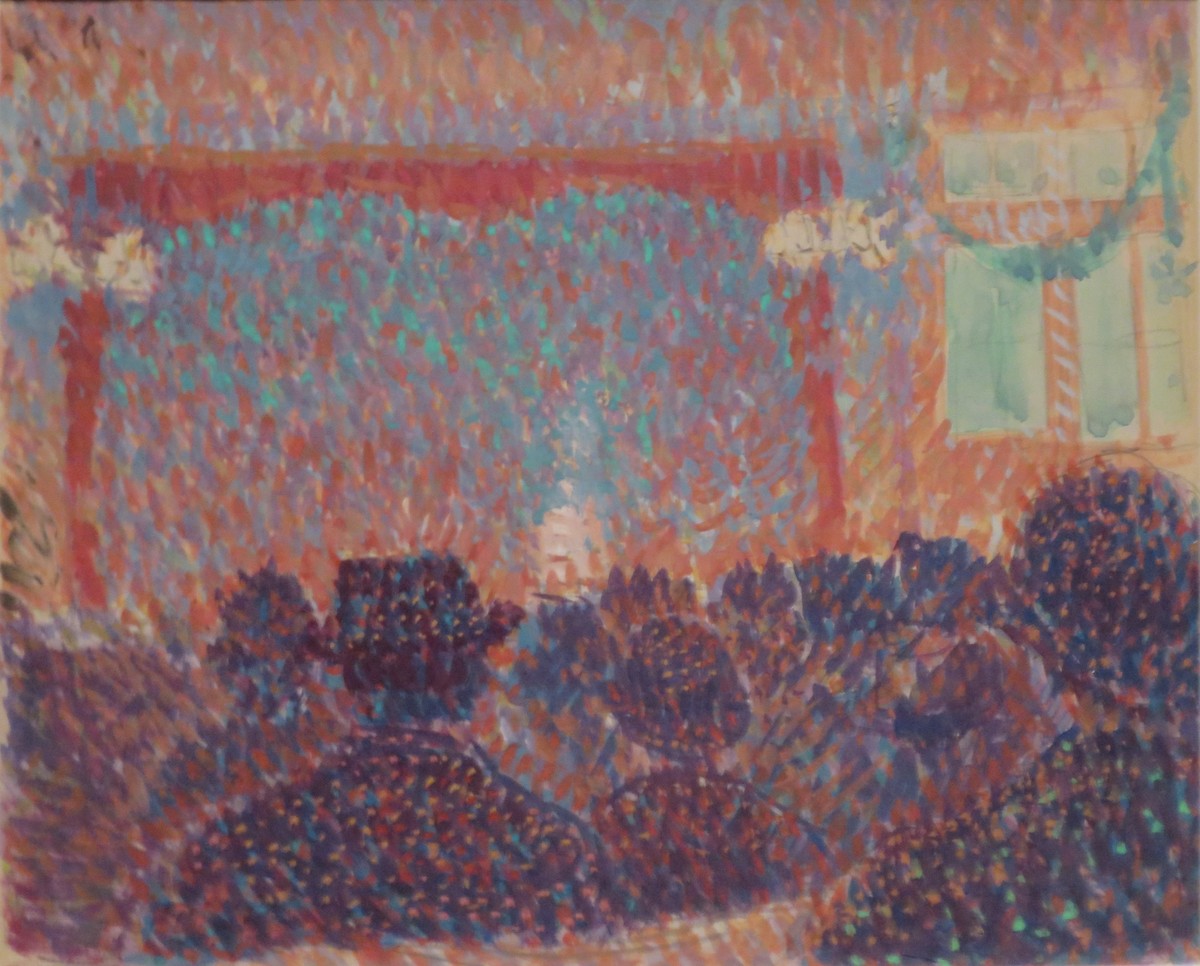 At the Café-concert by Louis Hayet