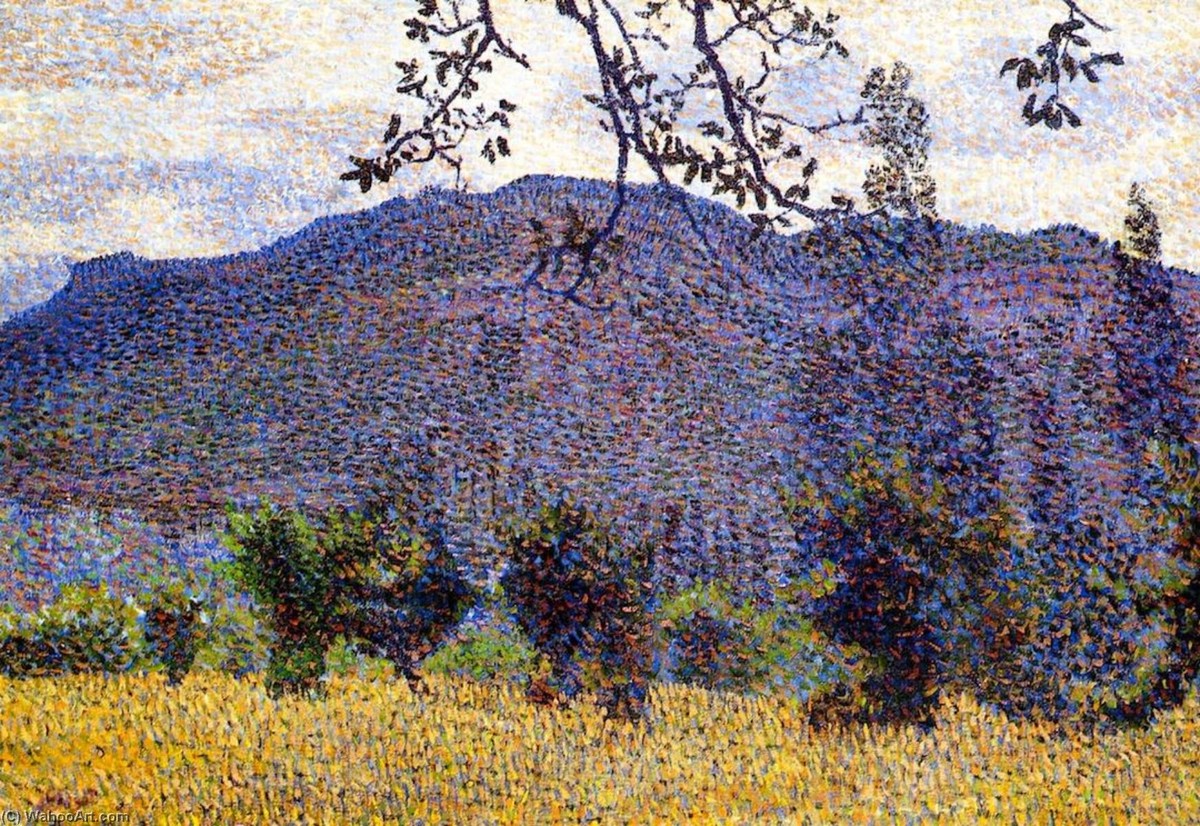 Mountain Landscape by Louis Hayet