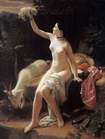 A Pastoral Idyll by Louis Léopold Robert