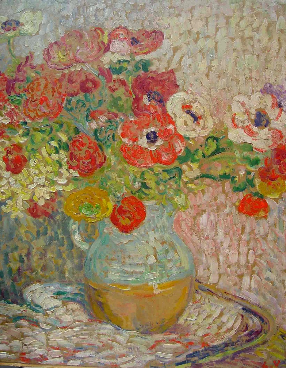 Flowers Still Life by Louis Valtat