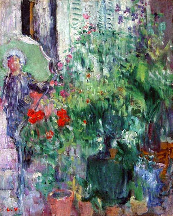 In the Garden, Versailles by Louis Valtat