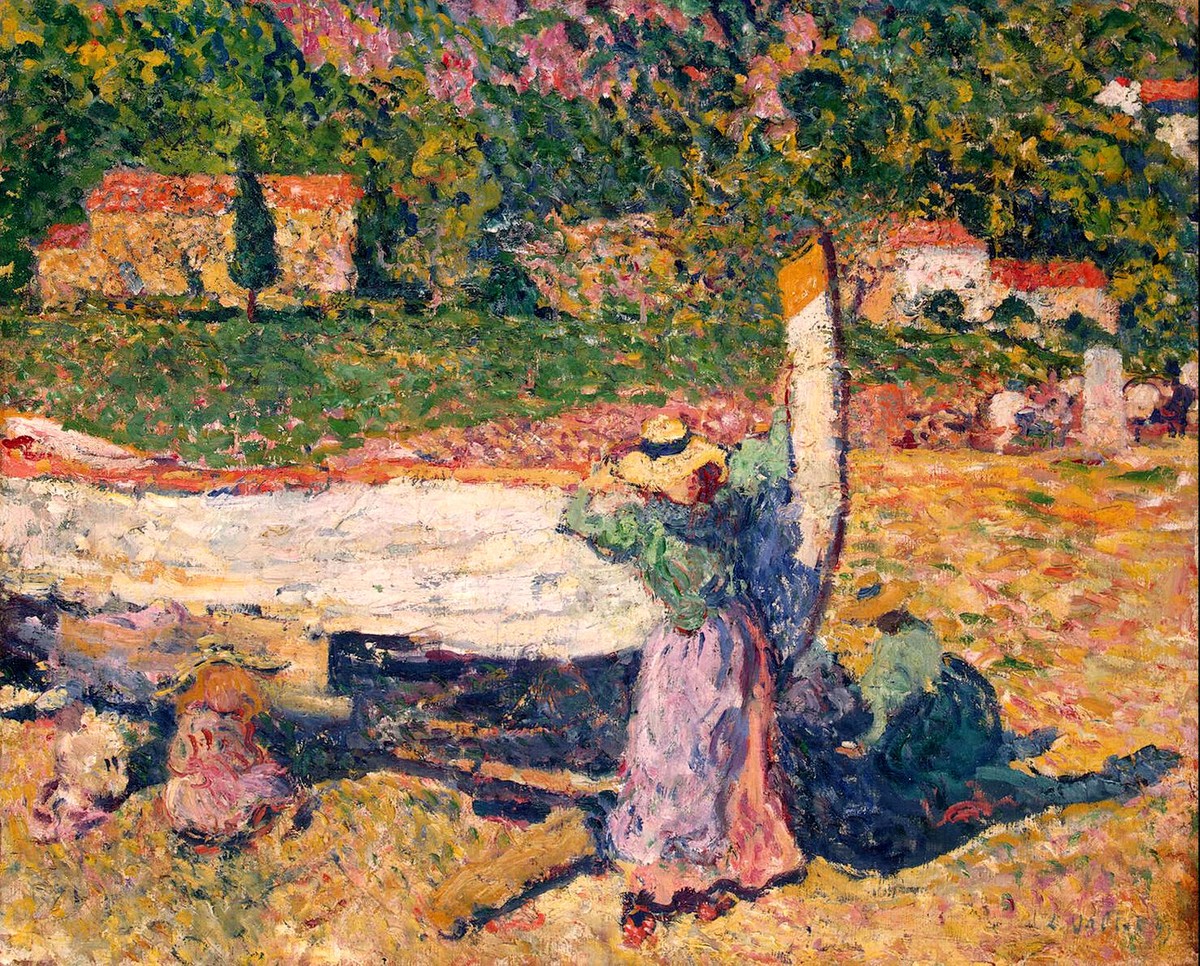 The Boat by Louis Valtat