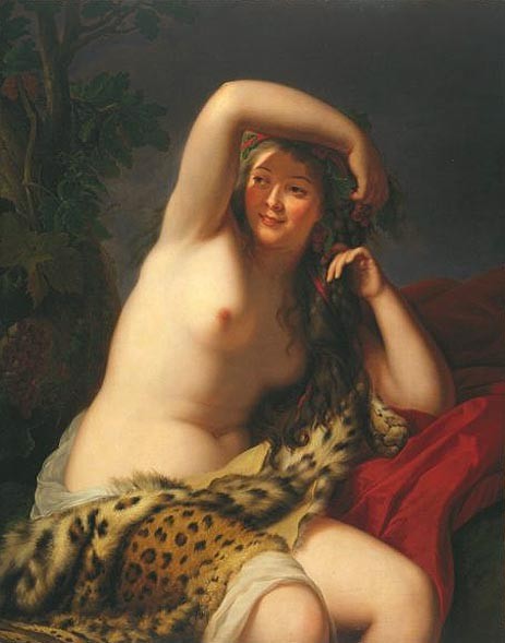 Bacchante by Louise Elisabeth Vigee Le Brun