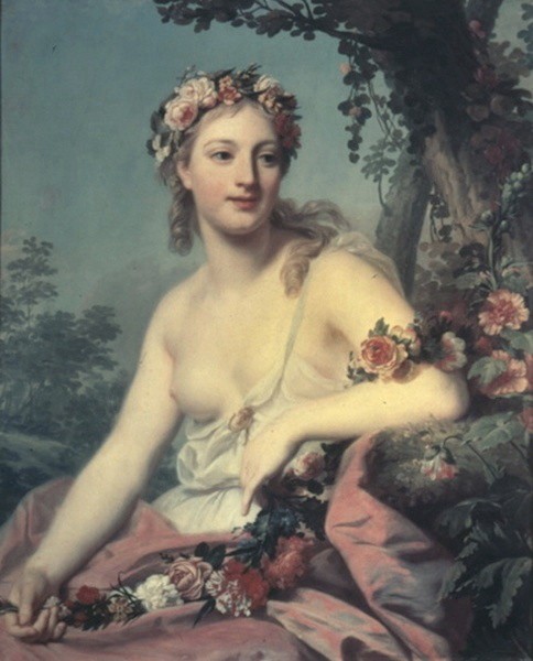Flora by Louise Elisabeth Vigee Le Brun