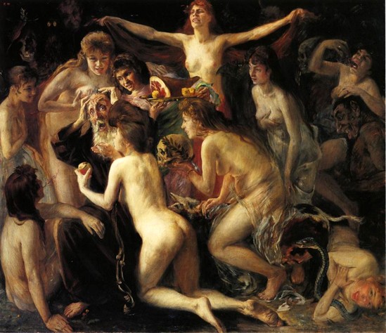 The Temptation of Saint Anthony by Lovis Corinth