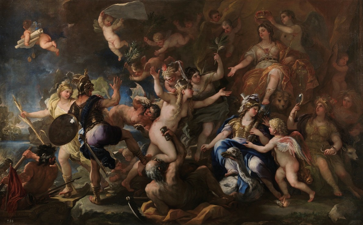 Messina Returning to Spain by Luca Giordano