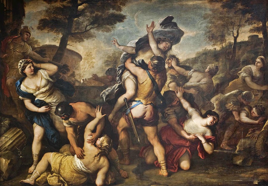 The Abduction of the Sabine Women by Luca Giordano