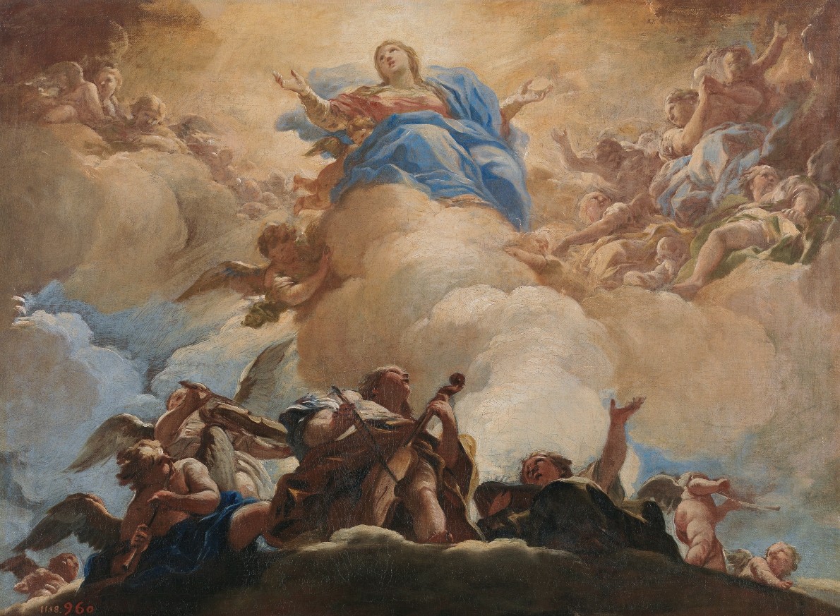 The Asumption of the Virgin by Luca Giordano