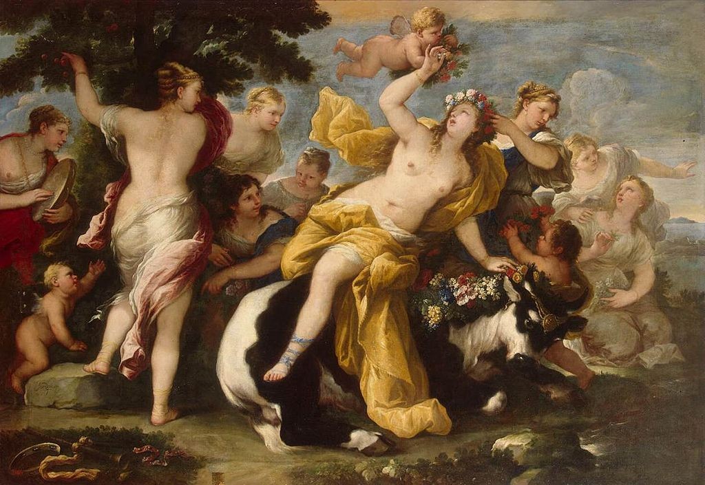 The Rape of Europa by Luca Giordano