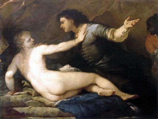 The Rape of Lucretia by Luca Giordano