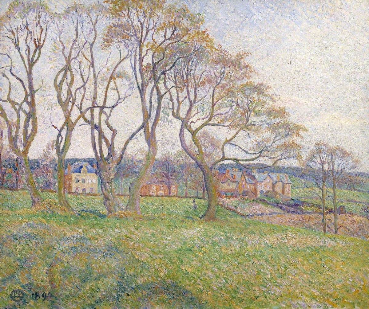 April, Epping by Lucien Pissarro