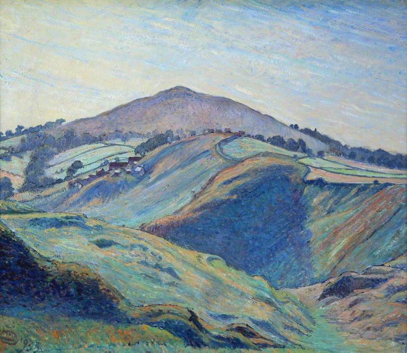 Cefn Bryn, Gower by Lucien Pissarro