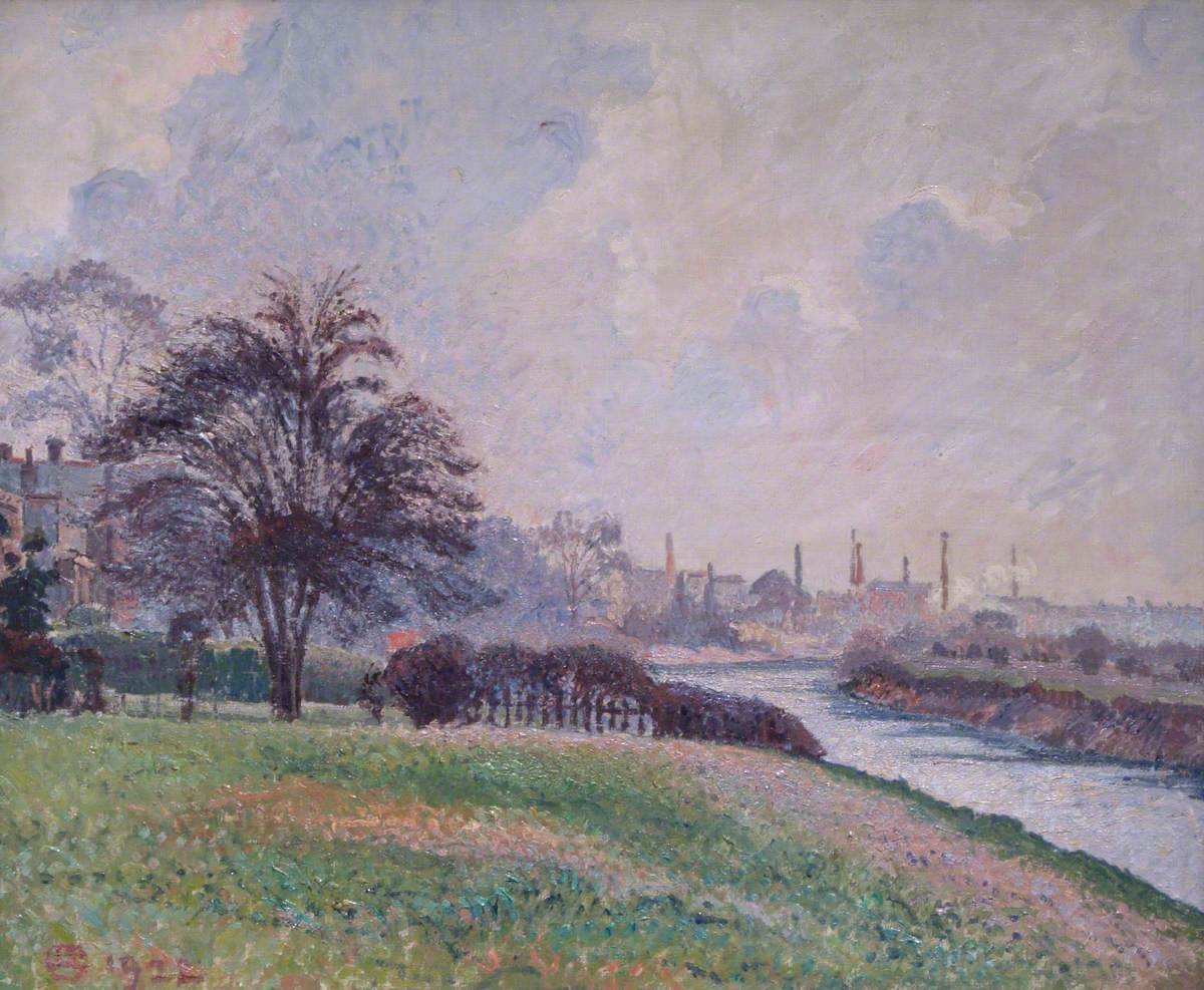 Chiswick Mall by Lucien Pissarro