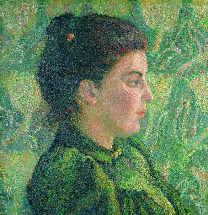 Esther Bensusan, the Artist's Wife by Lucien Pissarro