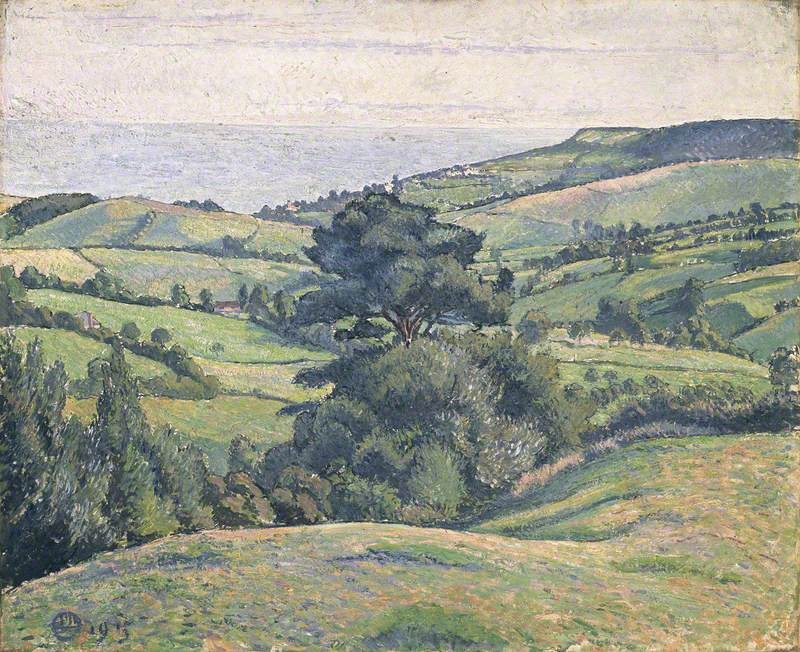 Fishpond Bottom by Lucien Pissarro