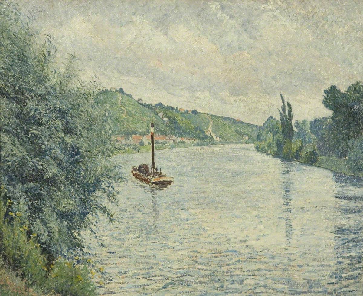 La Frette by Lucien Pissarro