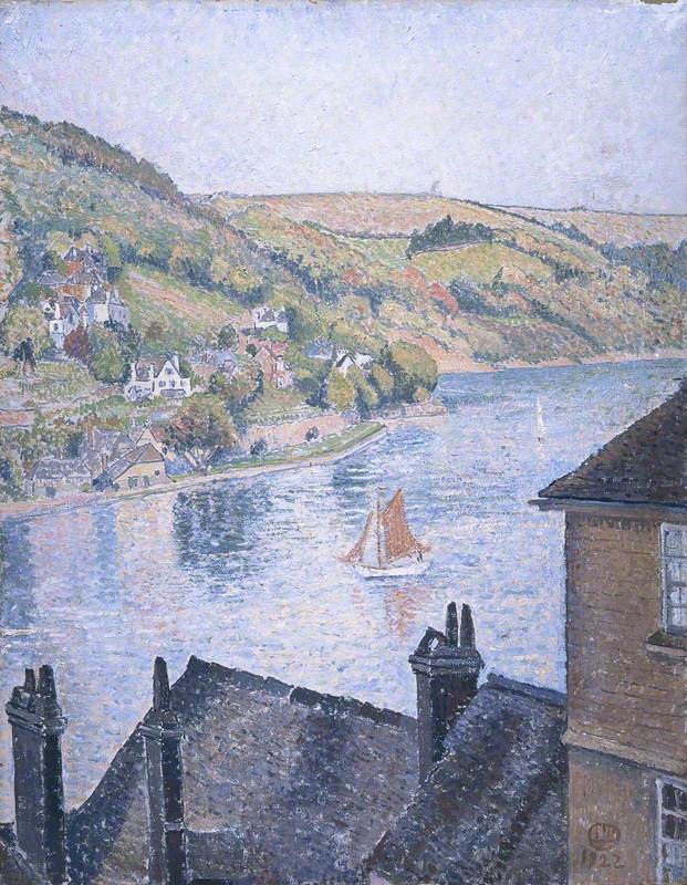 On the Dart by Lucien Pissarro