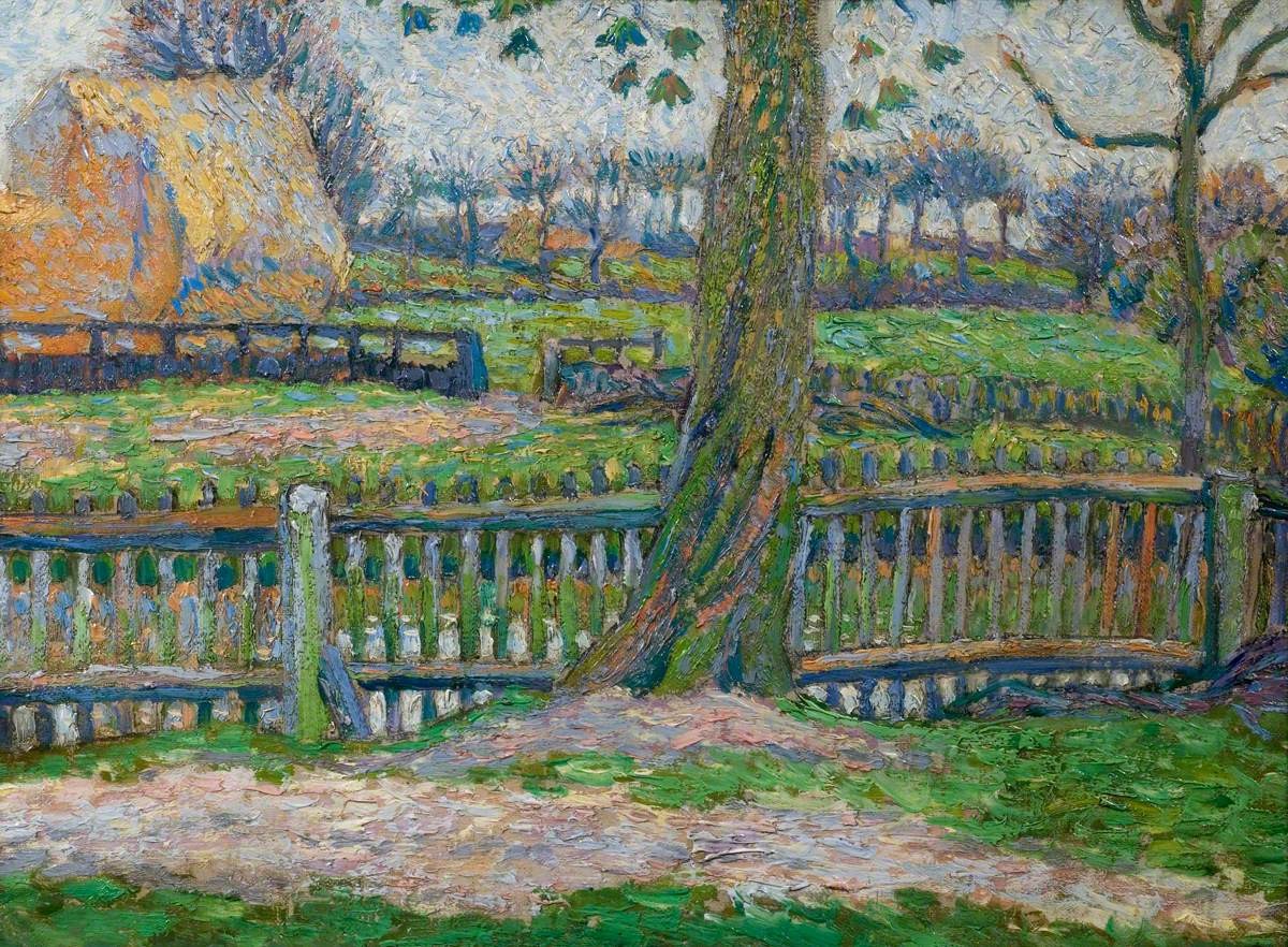 The Garden, Epping by Lucien Pissarro